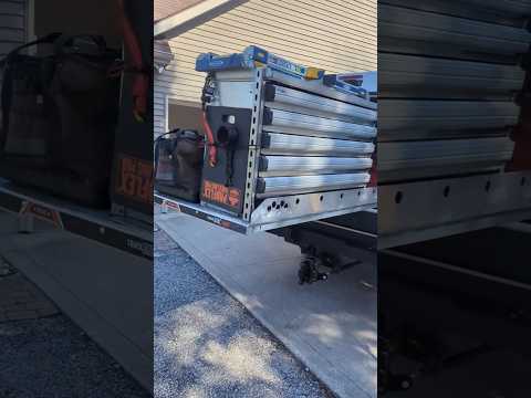 Highway products xt4000 truck bed slide in Knapheide service body #automobile #servicetruck