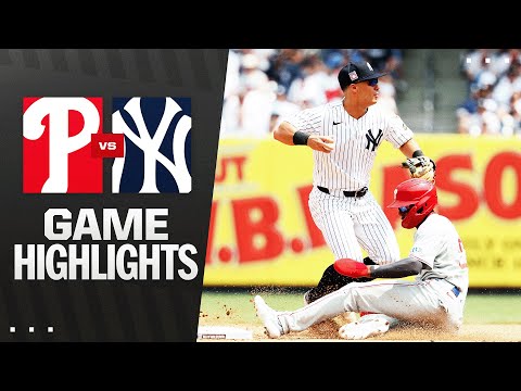Phillies vs. Yankees Game Highlights (7/26/25) | MLB Highlights