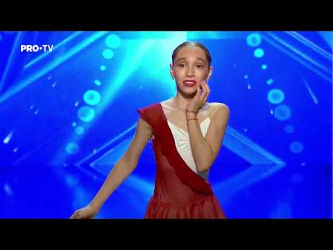 GOLDEN BUZZ ROMANII AU TALENT 2018 - BIANCA BADEA