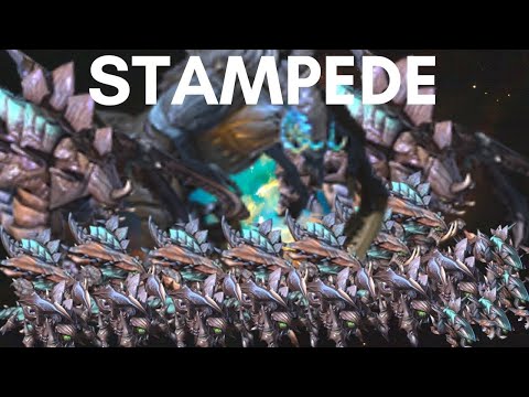 GIANT SWARM DEHAKA PUSHES THROUGH EVERYTHING - Weekly Brawl [Starcraft 2 Direct Strike]