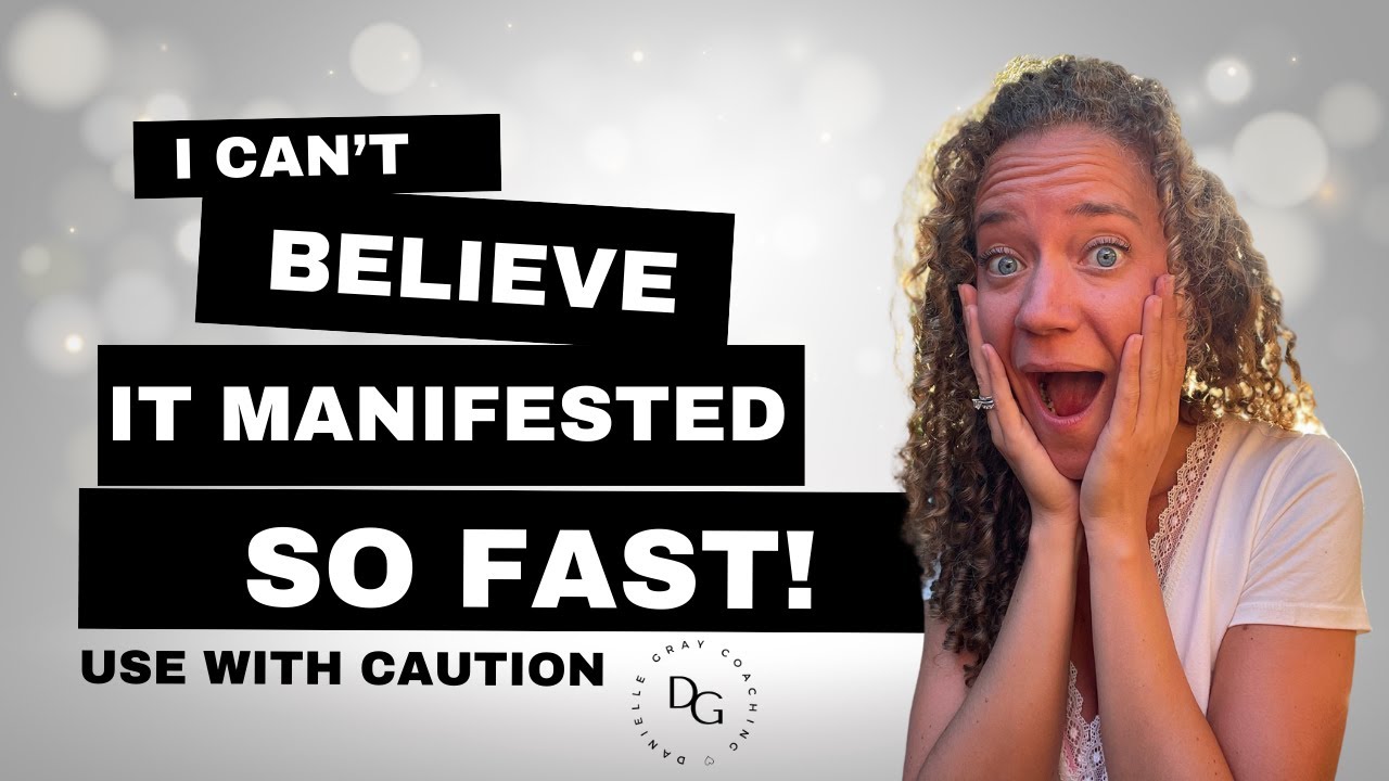 I Manifested a Miracle in 4 Weeks! Powerful Mantra & Law of Assumption