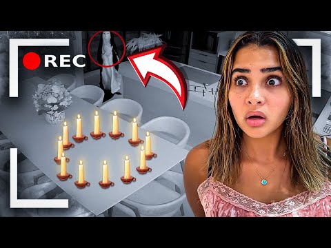 APARECEU UM ESPÍRITO NA NOSSA CASA E FILMAMOS TUDO 😱😱😱
