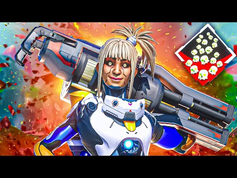 So i Tried the NEW Rampart... She's Insane! (Apex Legends)
