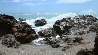 preview picture of video 'Ocean Waves from Caspersen Beach Venice Fl Shark Tooth Capital'