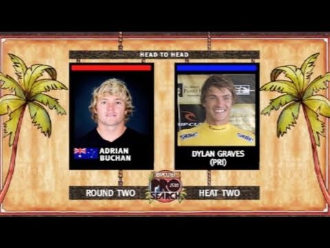 Round 2, Heat 2 - Adrian Buchan vs Dylan Graves