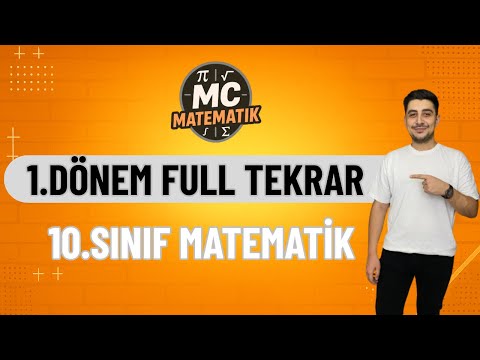 10. Sınıf Matematik 1. Dönem FULL TEKRAR | Baştan Sona
