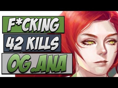 Road to DAC 2017: OG.Ana's Windranger with 42 KILLS 7.14