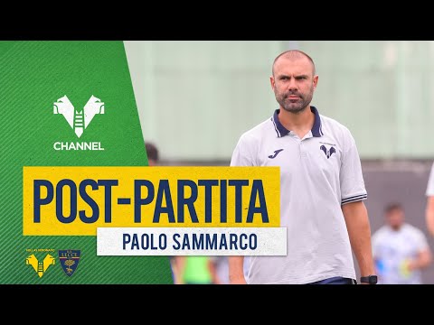 Sammarco: "Partita strepitosa, i ragazzi hanno dato l'anima"