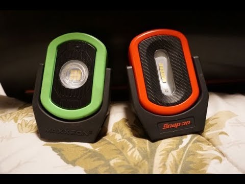 SNAP-ON VS CYCLOPS MAXXEON MAGNETIC WORK LIGHT COMPARISON