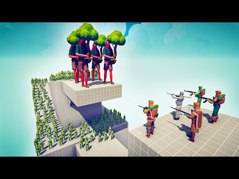 RUSSIAN ARMY SOLDIER vs 100x ARMIES - Totally Accurate Battle Simulator TABS