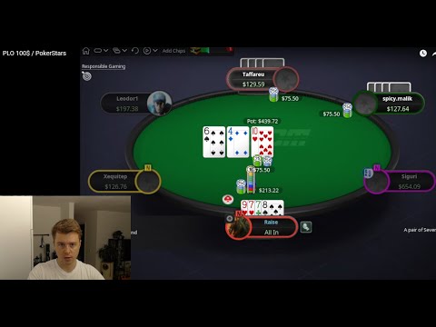 PLO 100$ / PokerStars