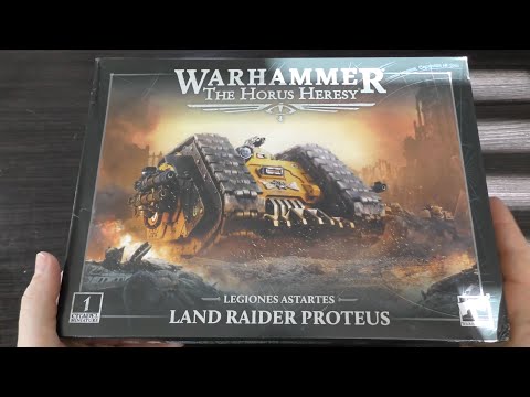 Land Raider Proteus - Unboxing (HH)