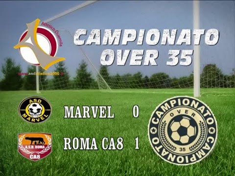 CAMPIONATO OVER 35 - SERIE A - 3^GIORNATA - MARVEL- ROMA CA8 0-1