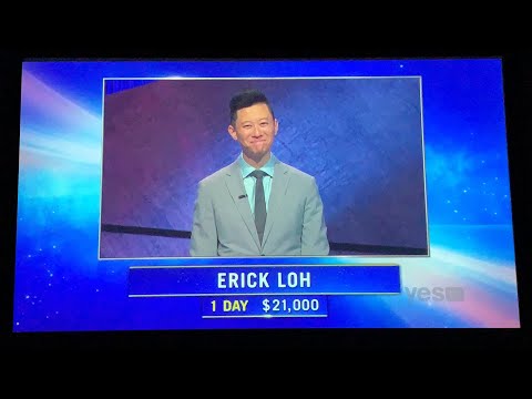 Jeopardy, intro - Erick Loh Day 2 (4/14/21)