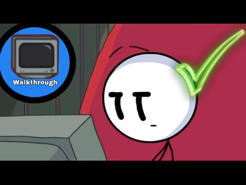 Henry Stickmin Completing the Mission walkthrough option but it works