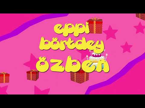 İyi ki doğdun ÖZBEN - İsme Özel Roman Havası Doğum Günü Şarkısı (FULL VERSİYON)