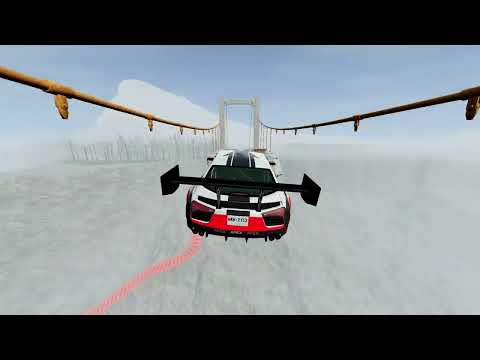 Cars vs Broken Bridge | Jump Over a Broken Bridge - BeamNG Drive