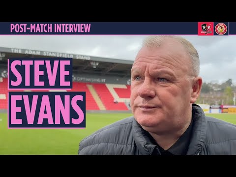 Steve Evans' reaction | Exeter City 1-0 Stevenage