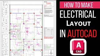 Download lagu Electrical Layout in AutoCAD Advance | AutoCAD Electrical Tutorial mp3