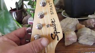 Video thumbnail for 50th Anniversary Fender Squier Stratocaster NC series by Audio Monster