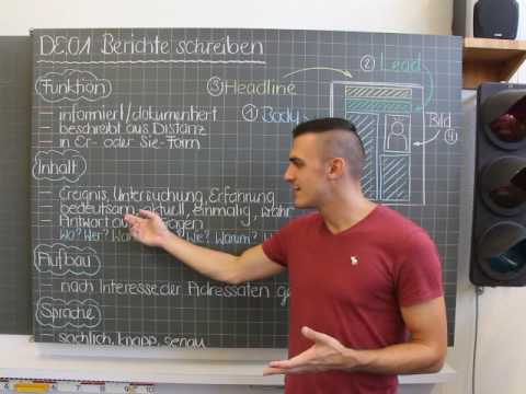DE.01 Berichte schreiben