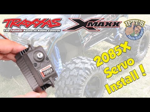 #05 Traxxas X-MAXX 8S - 2085X Metal Geared Servo - INSTALL & TEST