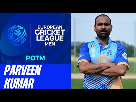 POTM Match 9: P.Kumar - DRX vs ACCB | Group A | Highlights | ECL 2025 | 25 Feb 2025 | ECL25.009