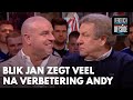 Blik Jan spreekt boekdelen na verbetering door Andy | VERONICA OFFSIDE