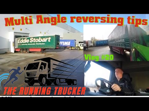 Vlog #20 Class 1 reversing tips and tricks - with a nightmare Blindside in the dark #hgv  #tips