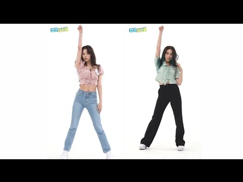 [ Comparison Dance ] CLC ( HELICOPTER ) Yujin and Elkie | Visual Line