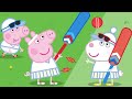 Peppa Pig Learns How To Play Cricket With Kylie Kangaroo