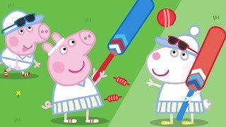 Peppa Pig Learns How to Play Cricket with Kylie Ka