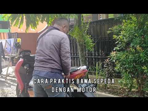Bawa Sepeda dengan Motor. Praktis, tanpa Ribet