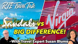 Virgin Voyages vs Sandals 🛳️🏝️ | Which Adults-Only Vacation Is Right for You?