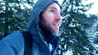 Exploring Jasper, Canada in winter & a herd of elk
