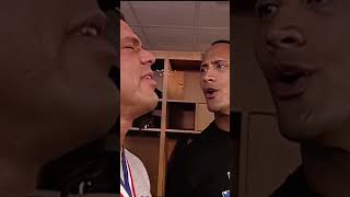 The Rock &amp; Kurt Angle talk about a potential WrestleMania match between them