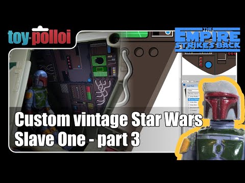 Custom vintage Star Wars Slave One - part 3/3 - Toy Polloi