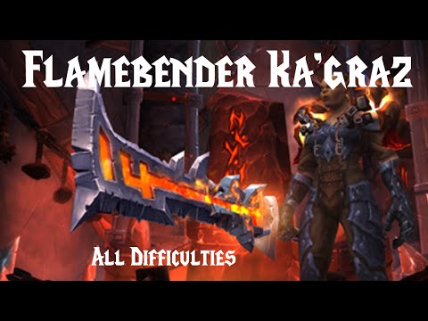 World of Warcraft | Blackrock Foundry Handbook -Flamebender Ka'Graz (Normal through Mythic)