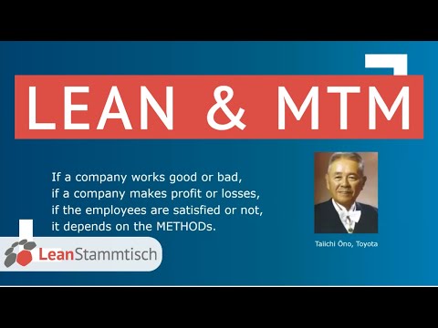 LeanStammtisch Mannheim "Lean & MTM –Unentdeckte Synergien oder ewig gestriger Gegensatz?"