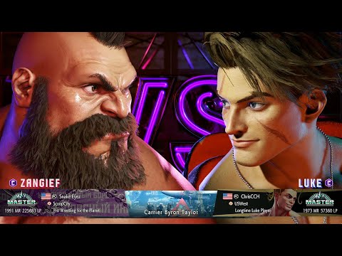 SF6🔥SNAKE EYEZ VS CHRISCCH🔥ZANGIEF VS LUKE🔥STREET FIGHTER 6