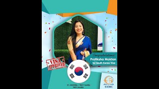 Study in South Korea without IELTS ; Pratiksha Moktan feedback Video