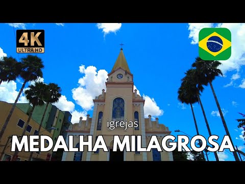 [4K] SANTUÁRIO DA MEDALHA MILAGROSA, MONTE SIÃO - A primeira igreja dedicada à santa no mundo