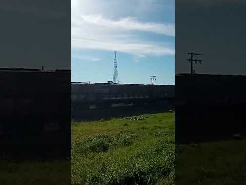 Trem Liderado Pelas Locomotivas GT22 Passando Por Julio De Castilhos Rio Grande Do Sul