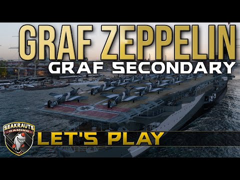 GRAF ZEPPELIN [T8 CV] - Schwacher Flugzeugträger mit starker Sekundär - World of Warships [Deutsch]
