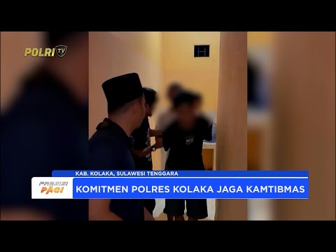 POLRES KOLAKA UNGKAP DUGAAN KASUS TINDAK PIDANA PENCURIAN