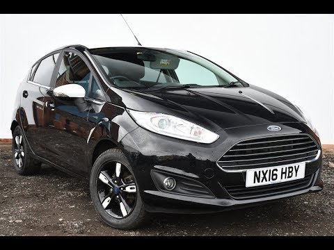 Used Ford Fiesta 1.25 82 Zetec Black 5dr Hatchback