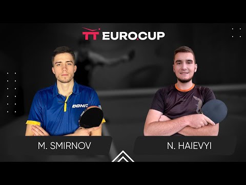 19:40 Mykyta Smirnov - Nazarii Haievyi 25.10.2023 TT Euro.Cup Ukraine. Master. TABLE 4