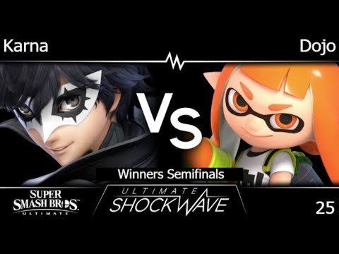 USW 25 - Karna (Joker) vs Dojo (Inkling) Winners Semifinals - SSBU