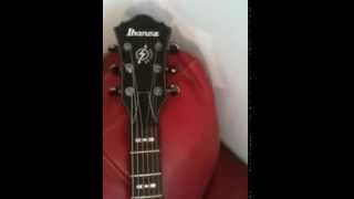 Video thumbnail for Guitare Ibanez artcore ags73b by Toni92140