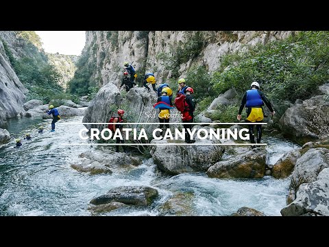 Croatia Canyoning